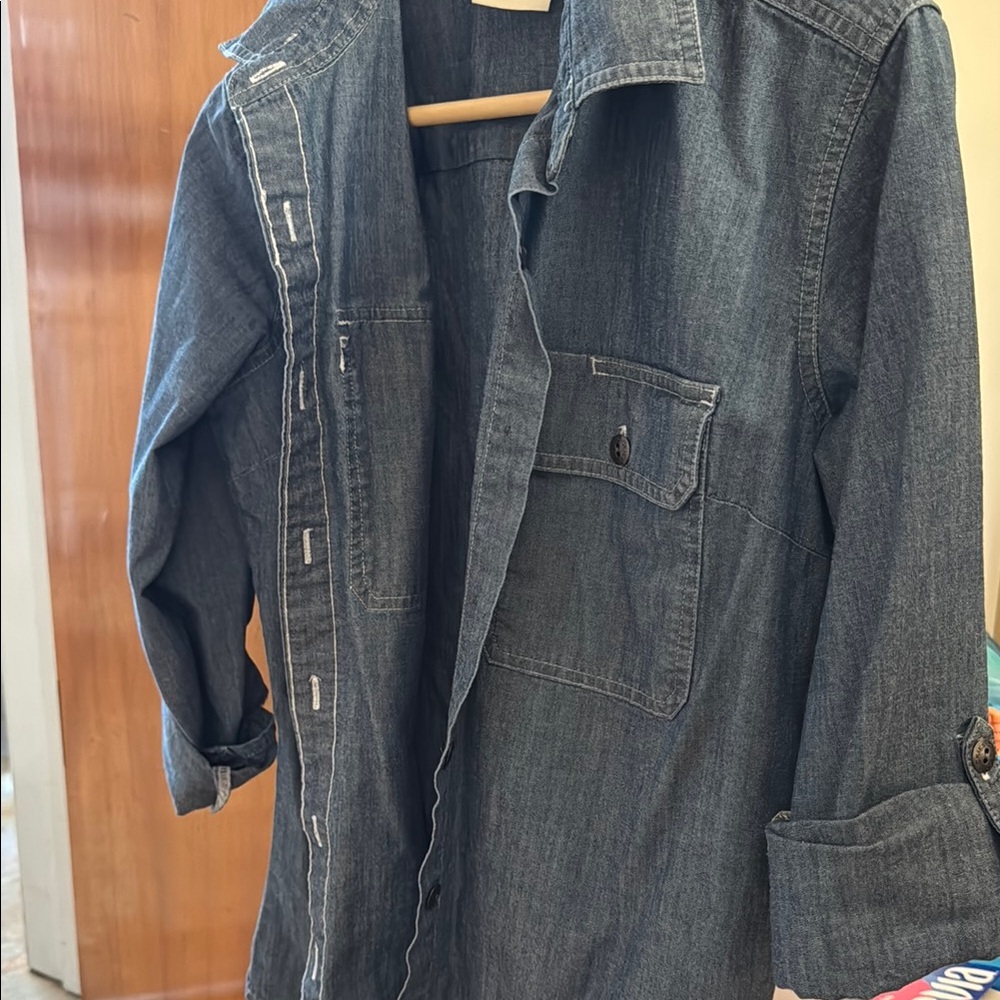 Dickies Blue Denim Shirt